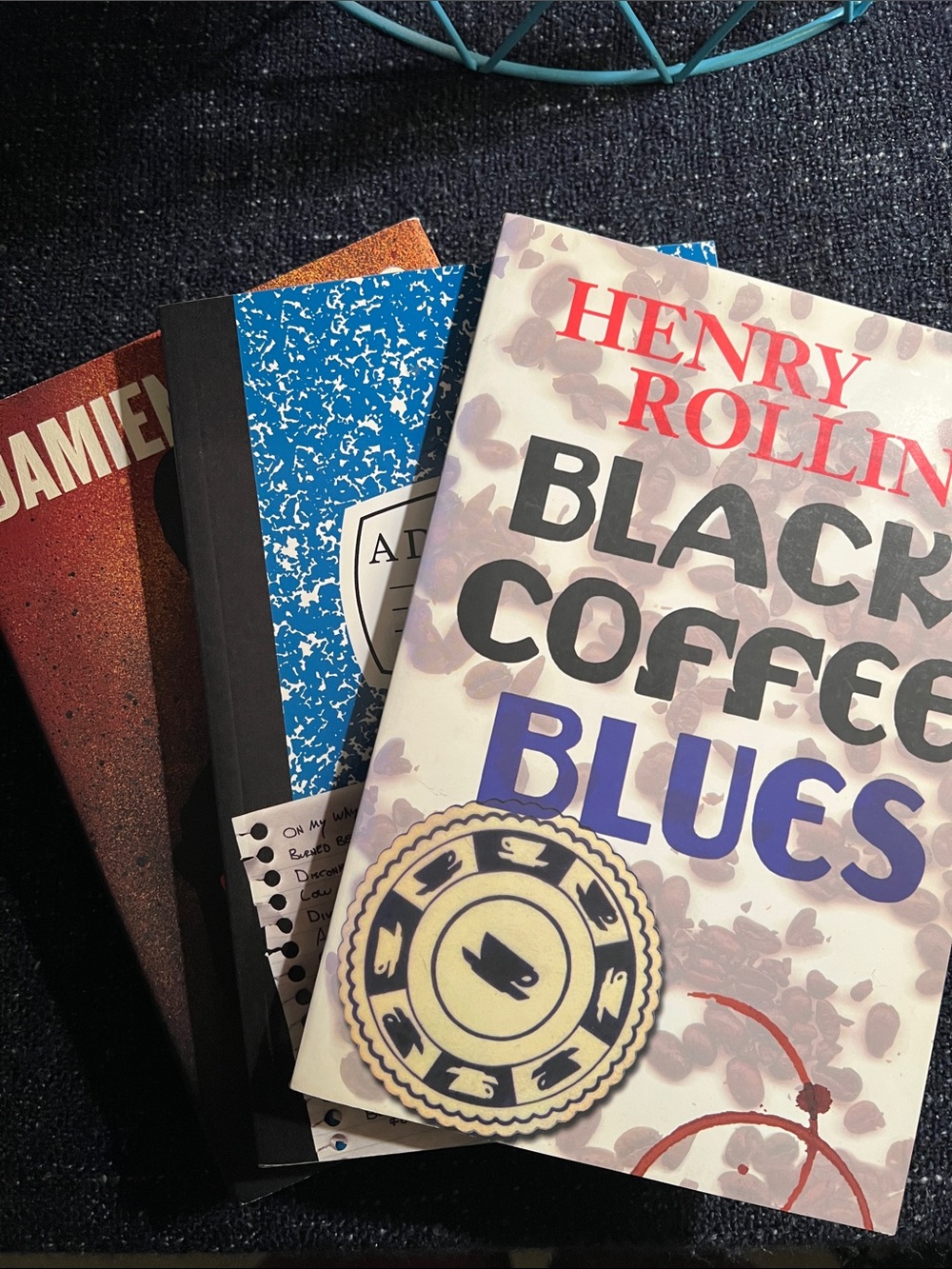 Henry Rollins and Damien Echols Trio of Books